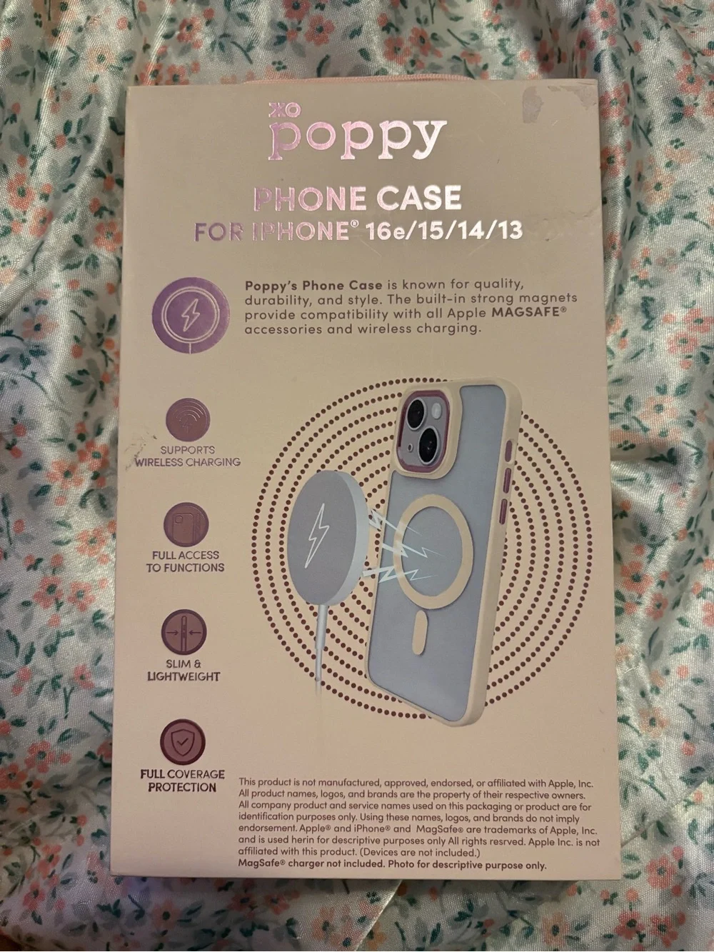 Xo Poppy protect your